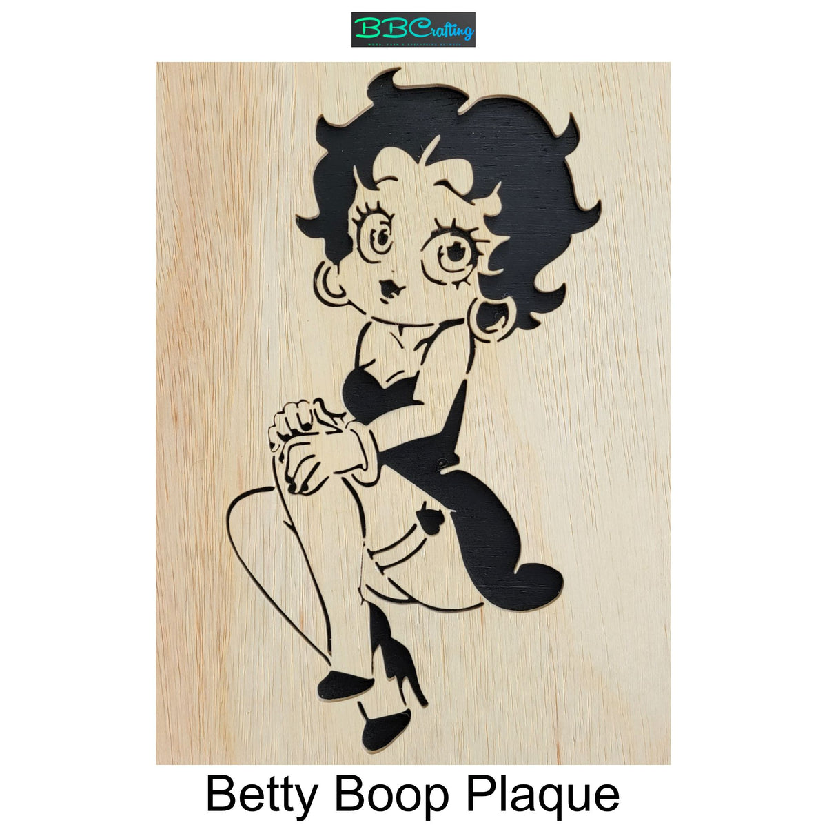 Betty Boop Plaque