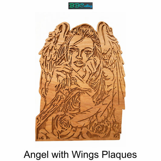 Crying Angel Plaque