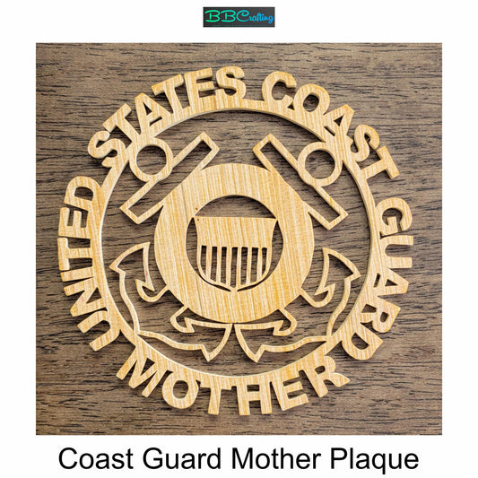 Coast Guard Mother Plaque