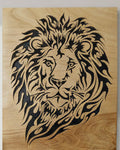 Flaming Lion Plaque