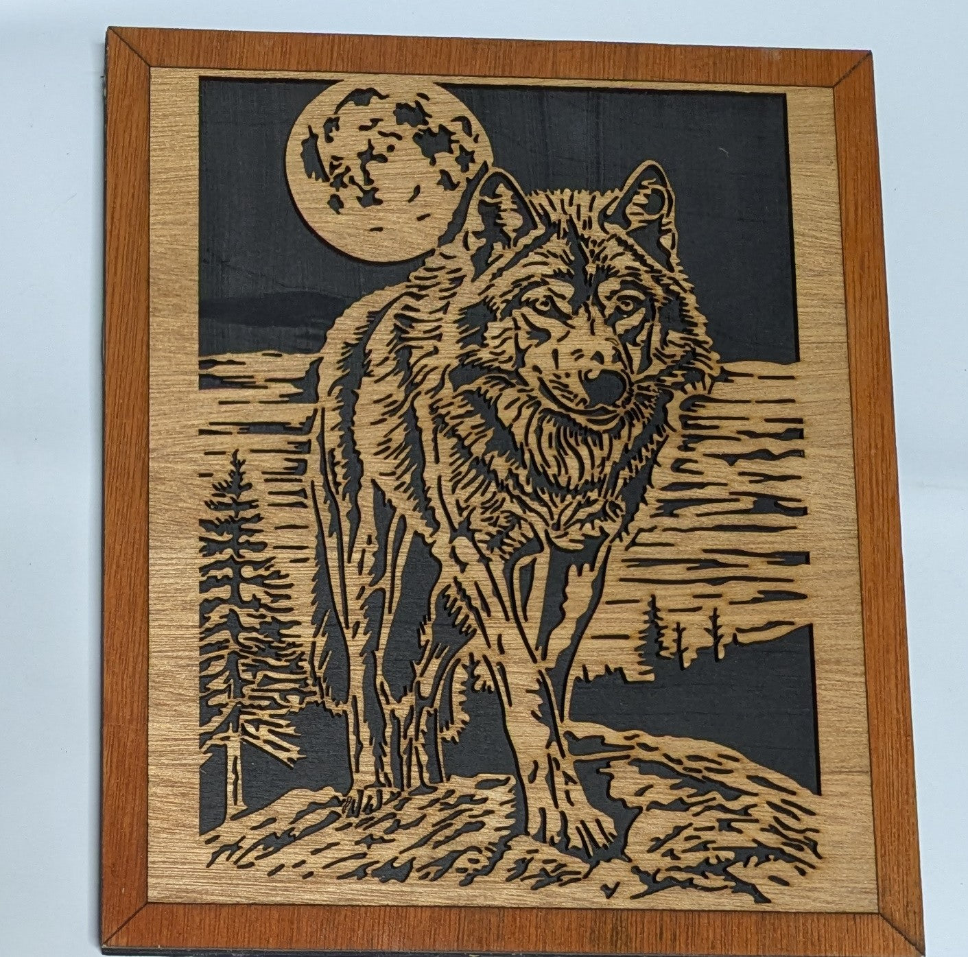 Wolf Plaque