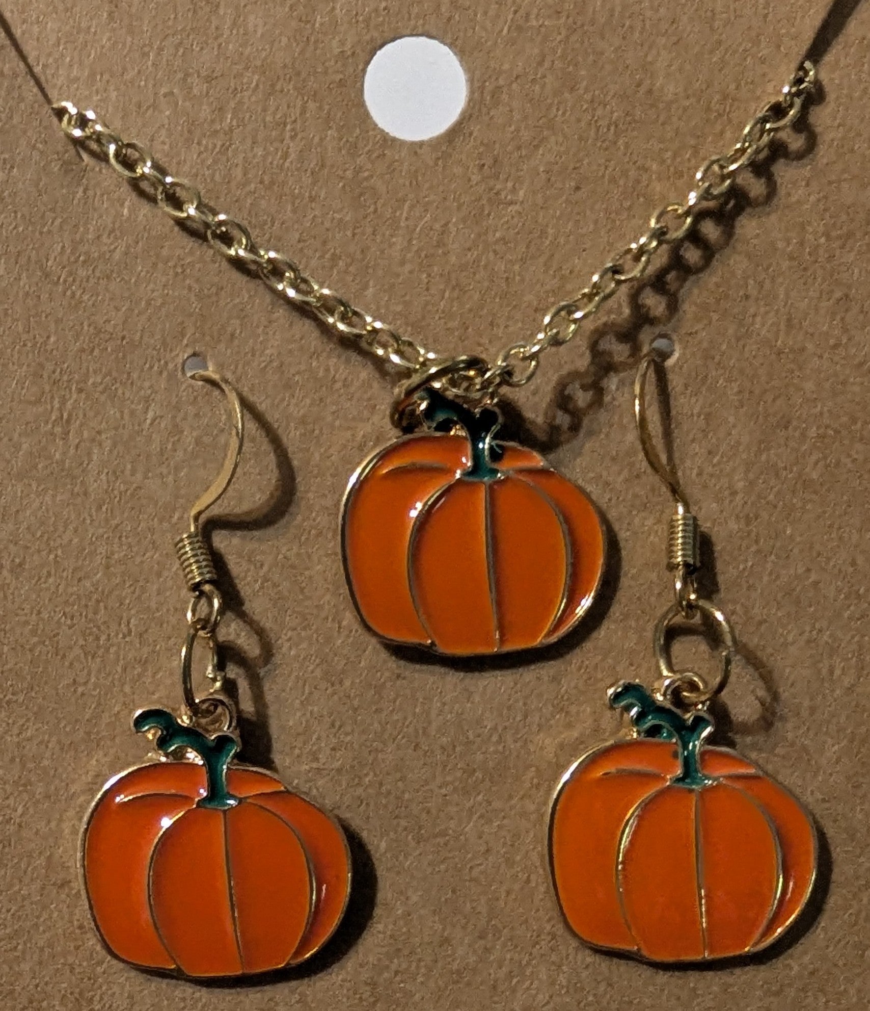 Pumkin Necklace set
