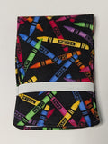Crayon Holder Set with Crayons & Notepad