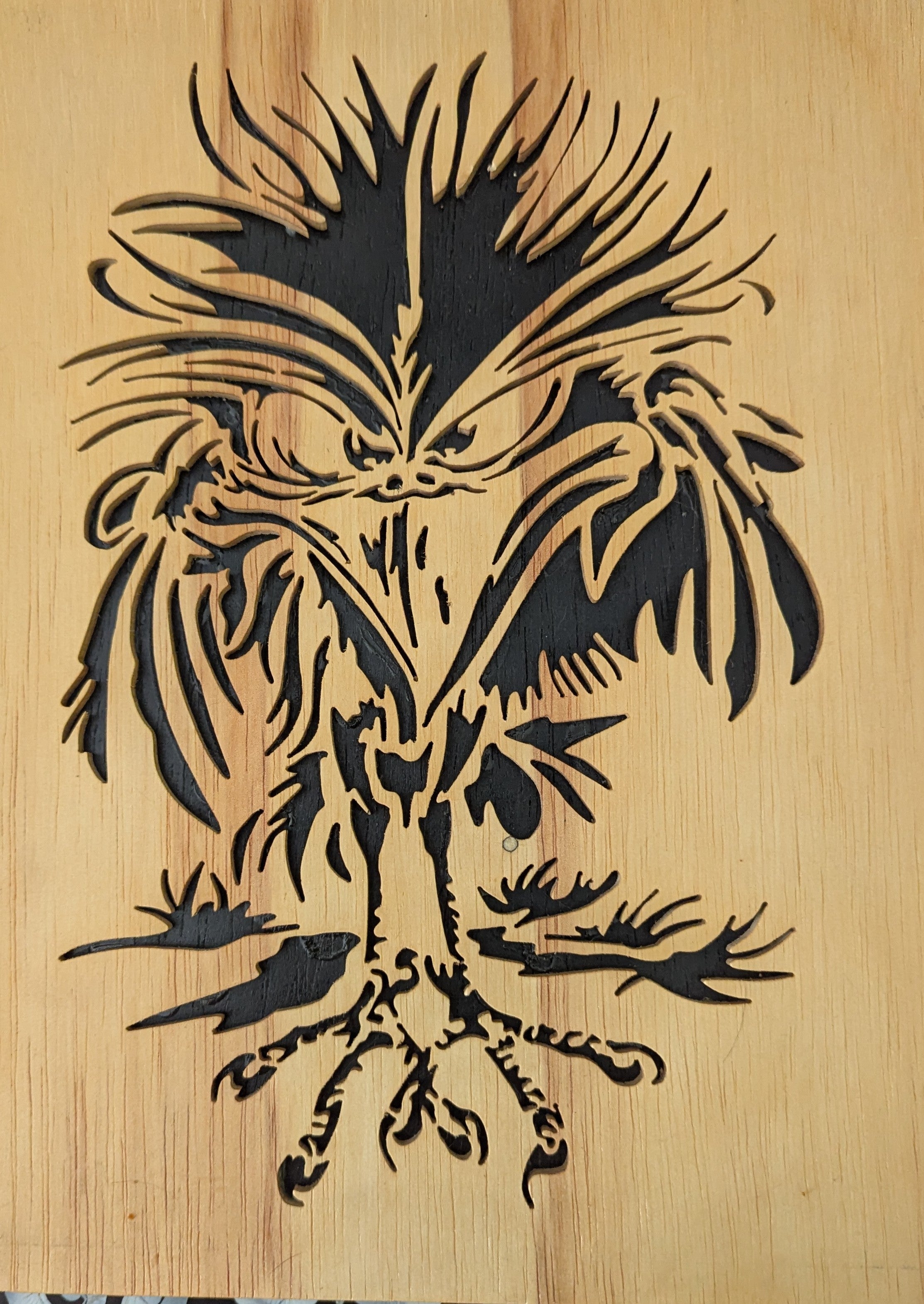Crazy Bird Plaque