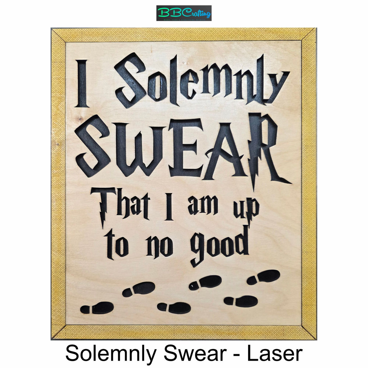 I Solemnly Swear Plaque