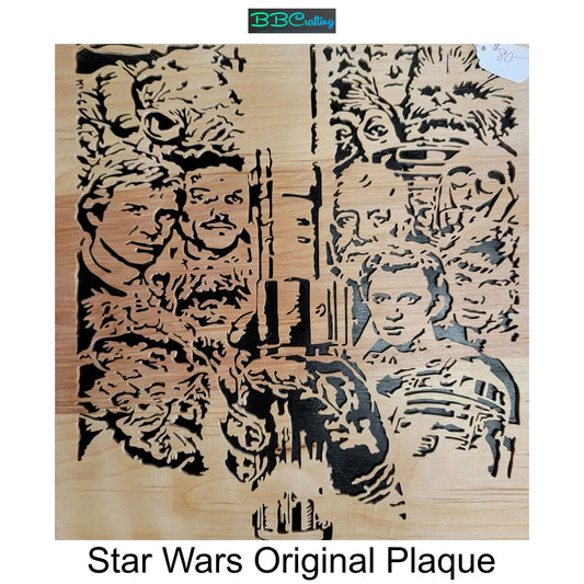 Star Wars Handmade Plaque