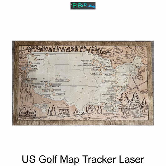 US Golf Course Tracker Map