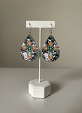 Earring displayed elegantly