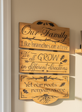 Our Family Plaque lifestyle image